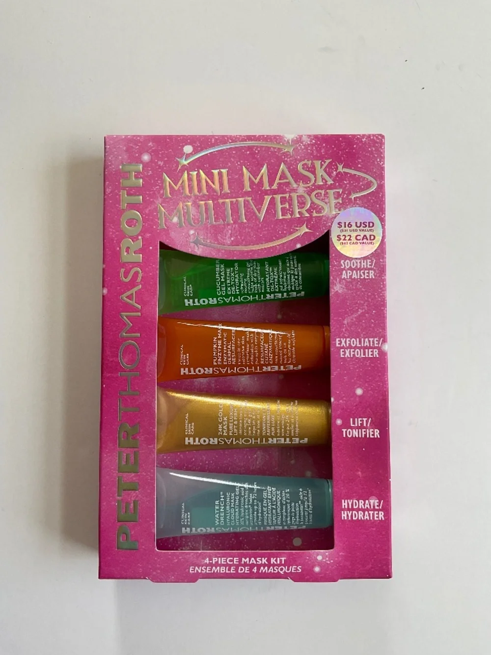 Peter Thomas Roth 4 Pc. Mini Mask Multiverse Set NEW‎